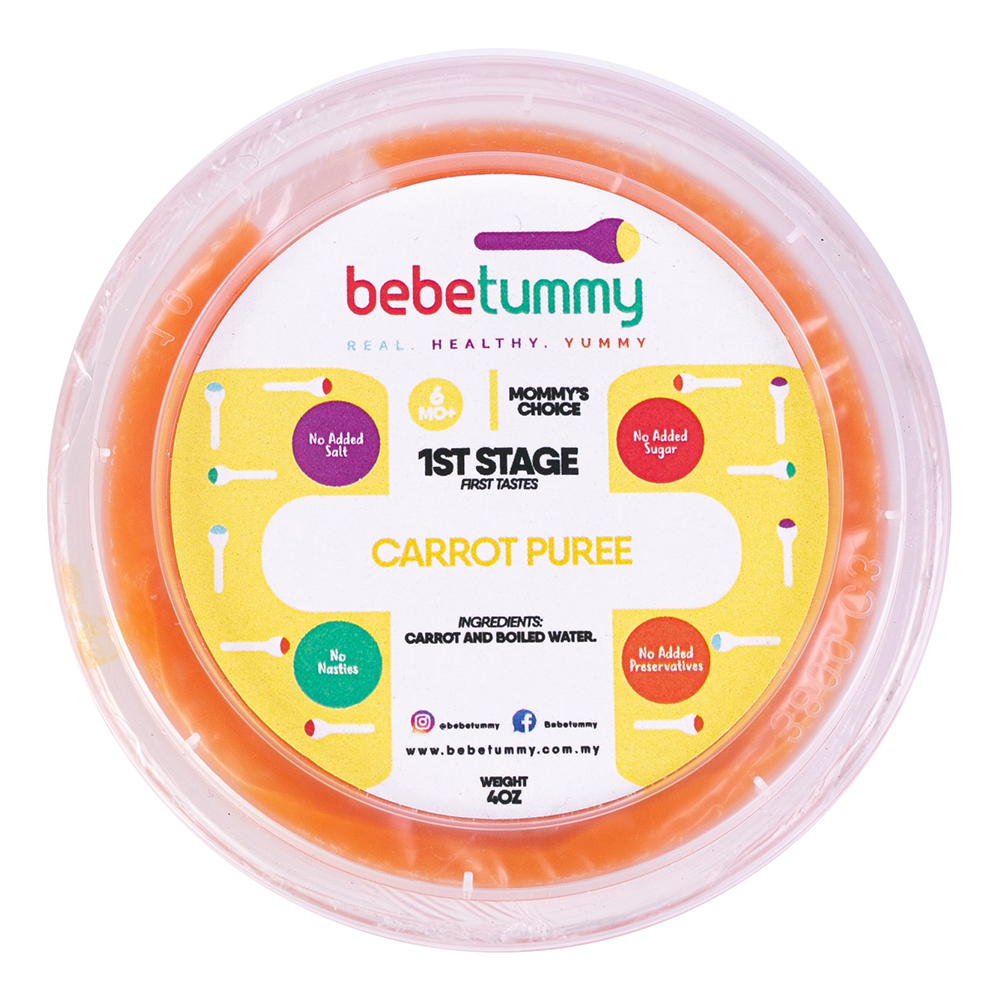 Carrot Puree - Bebetummy